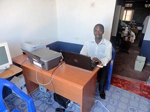 Christian computer training in Uganda