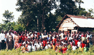 Ugandan CCG Church congregation